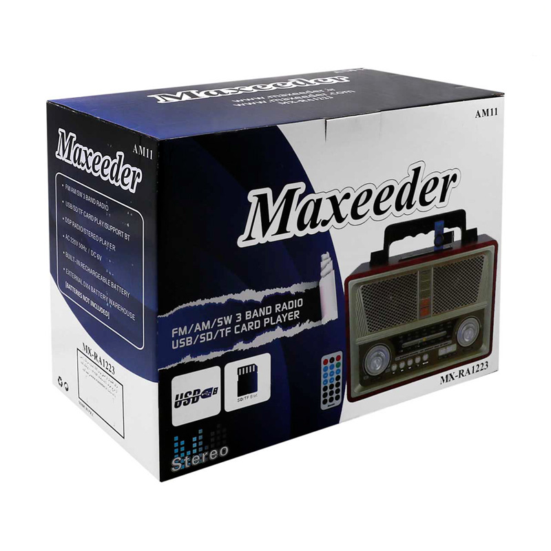 اسپیکر بلوتوثی مکسیدرMAXEEDER MX-RA1223 AM01