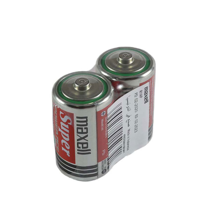 باتری متوسط maxell Super Power Ace-باتری C (شیرینک)