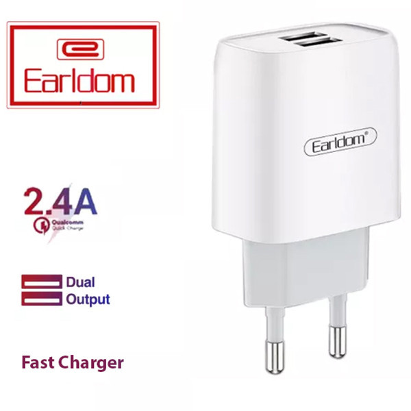 شارژر دیواری EARLDOM ES-196 + کابل میکرو