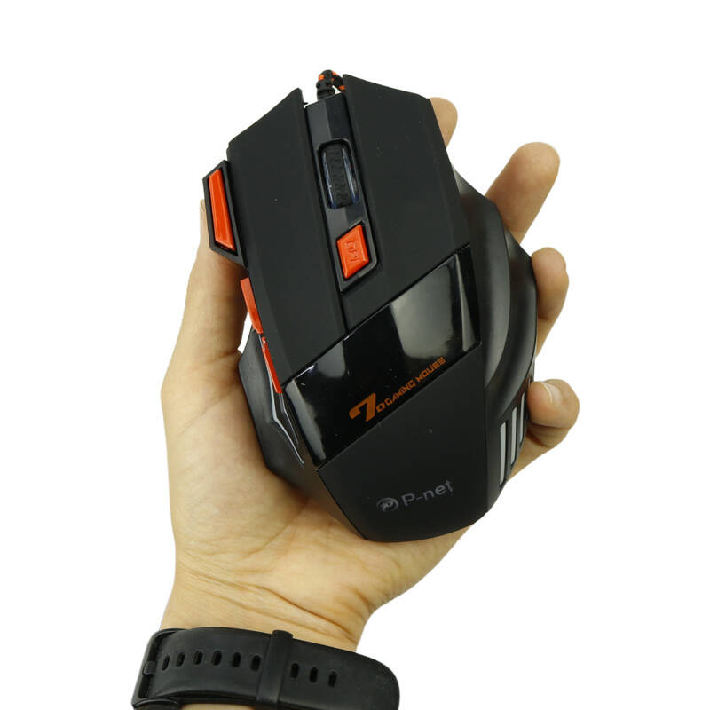 موس سیم دار پی نت گیمینگ P-NET GM.15 + پدموس