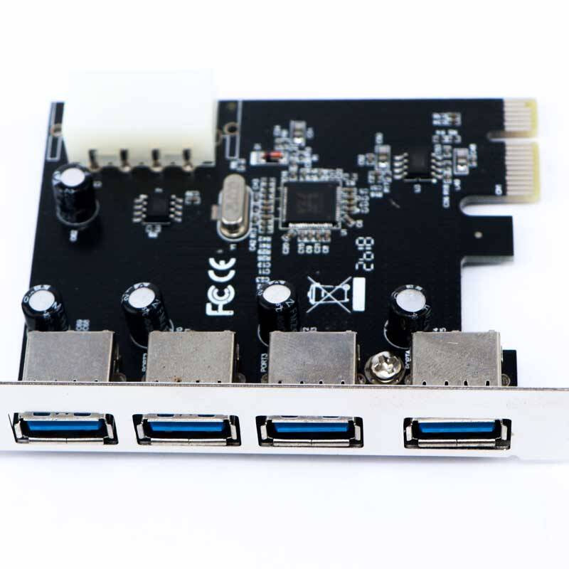 کارت اینترنال Royal RP-304 PCI USB3.0 4Port