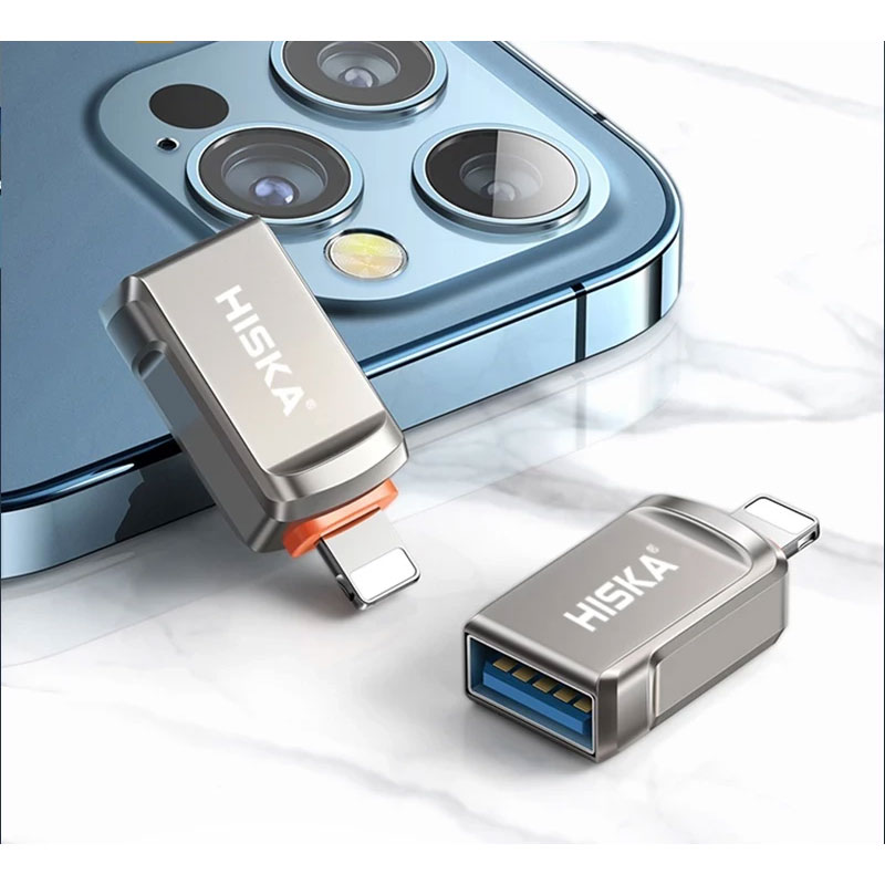 او تی جی آیفون هیسکا IPHON USB OTG HISKA H1