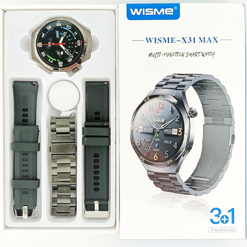 ساعت هوشمند SMART WATCH WISME X31 MAX - بدون گارانتی