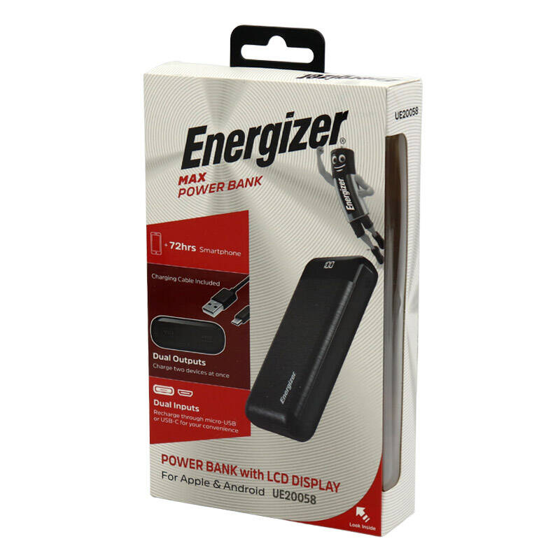 پاوربانک انرجایزر Energizer UE20058 10.5W ظرفیت 20000