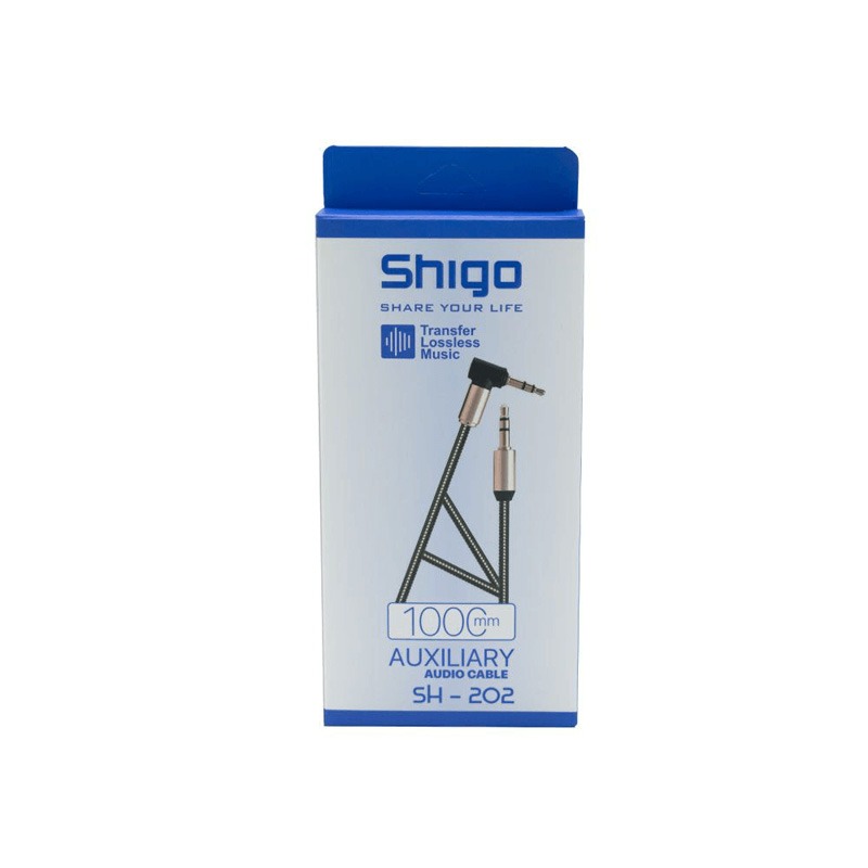 کابل صدا 1 به 1 AUX SHIGO SH-202 1M