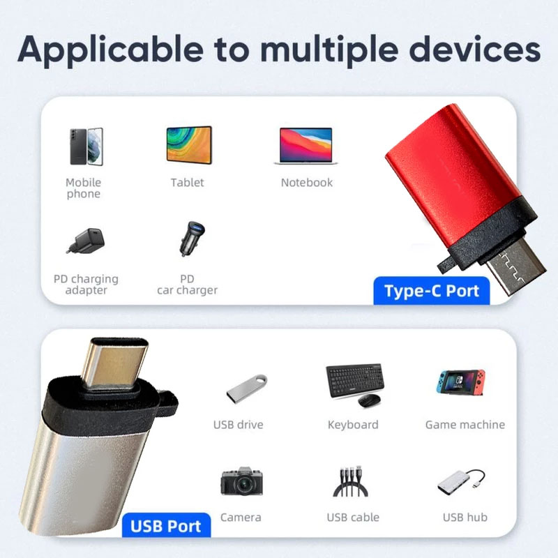 او تی جی تایپ سی ریمکس TYPE C USB OTG RAMAX