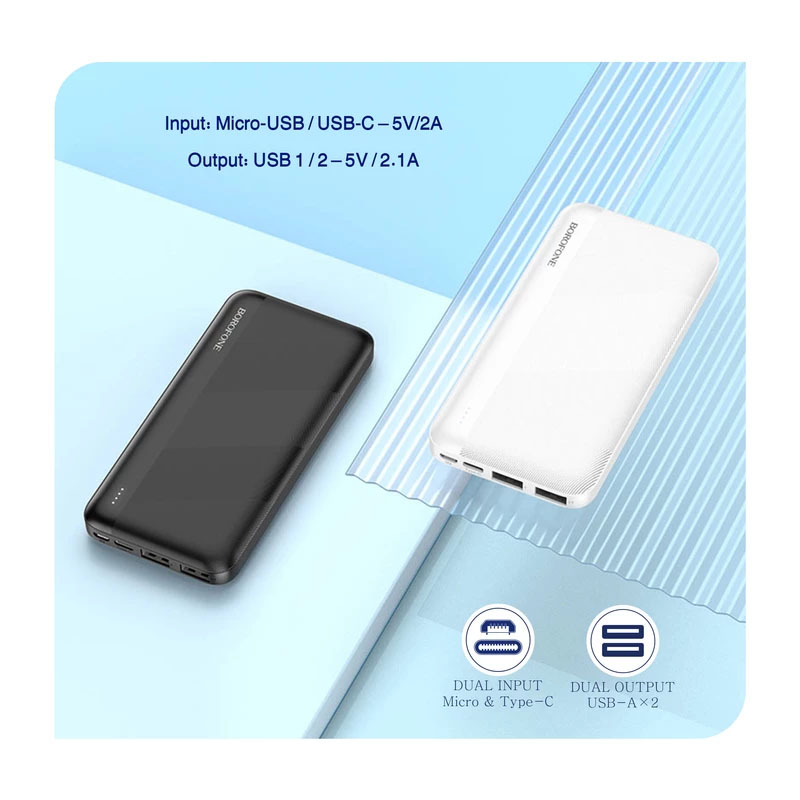 پاوربانک BOROFONE J27 ظرفیت 10000