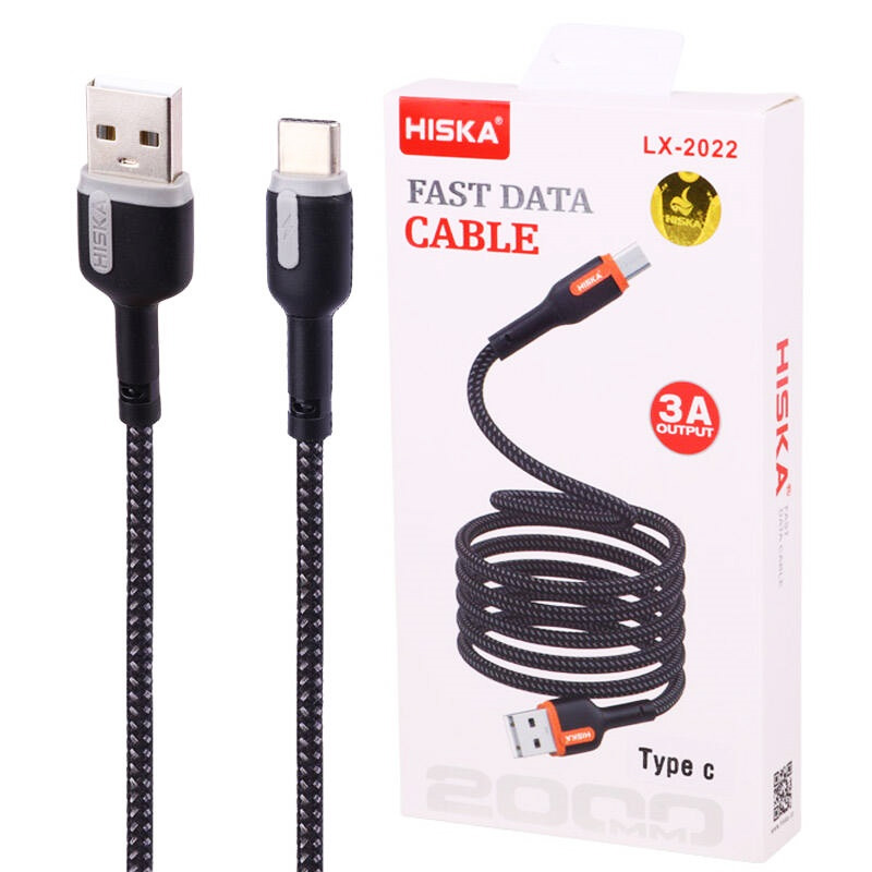 کابل شارژ HISKA LX-2022 2M TYPE C