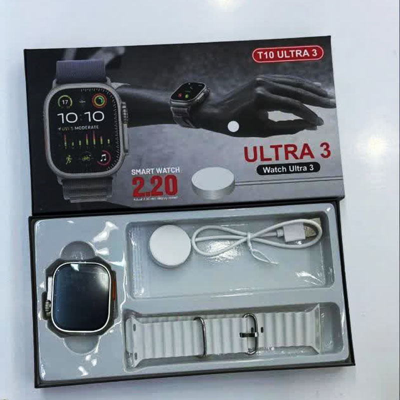 ساعت هوشمند SMART WATCH T10 ULTRA 3 - بدون گارانتی