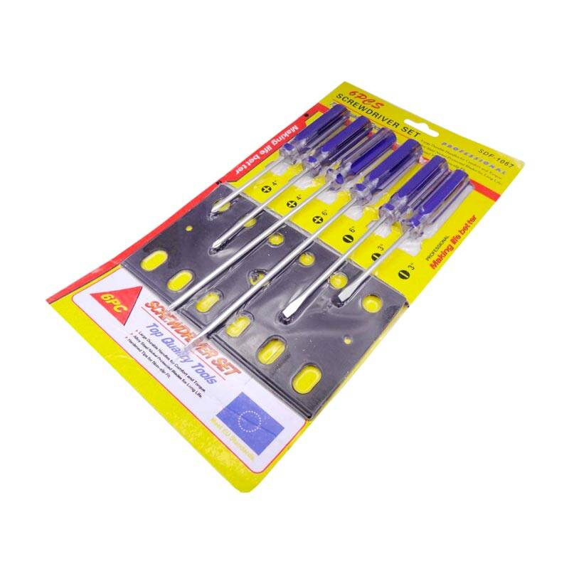 ست پیچ گوشتی ۶ عددی پروفشنال Professional SDF-1067