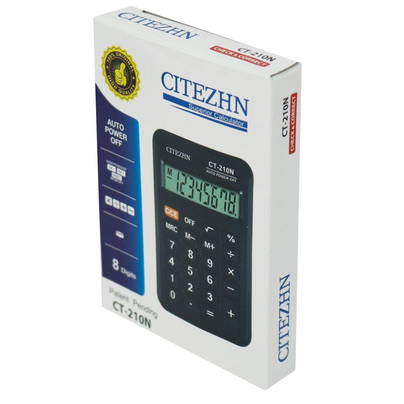 ماشین حساب سیتژن Citezhn CT-210N - جیبی