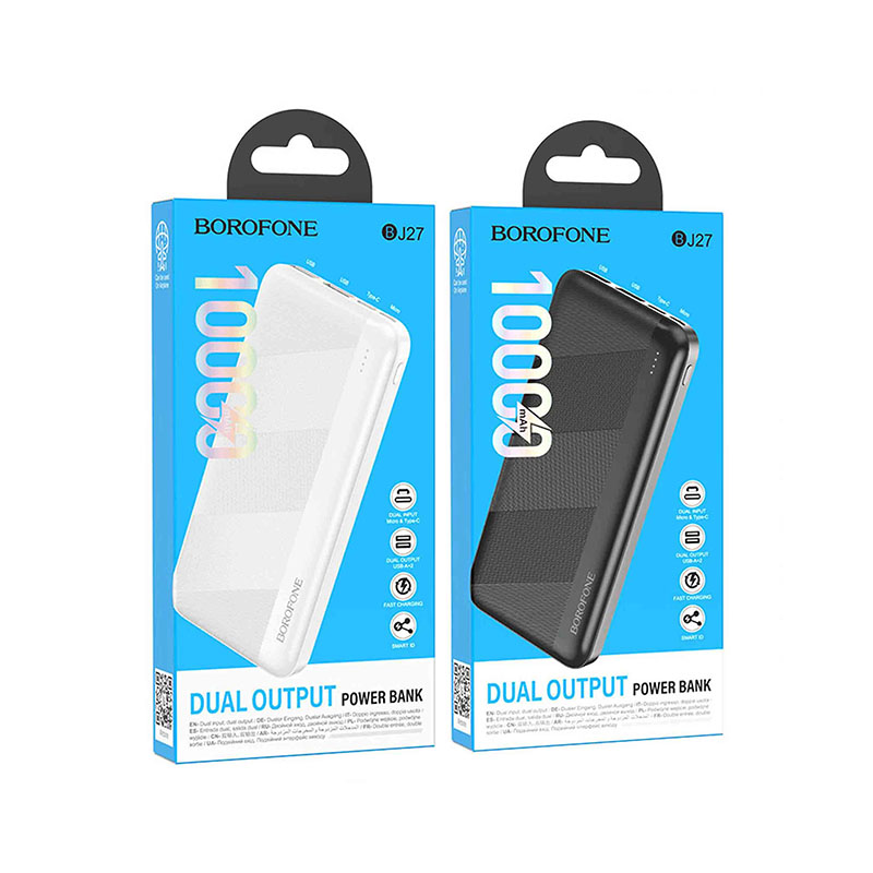 پاوربانک BOROFONE J27 ظرفیت 10000