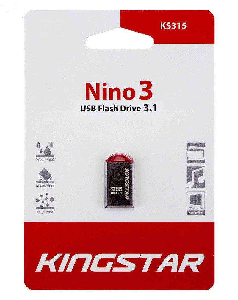 فلش کینگ استار 32 گیگا بایت KINGSTAR KS315 USB 3.1 32G