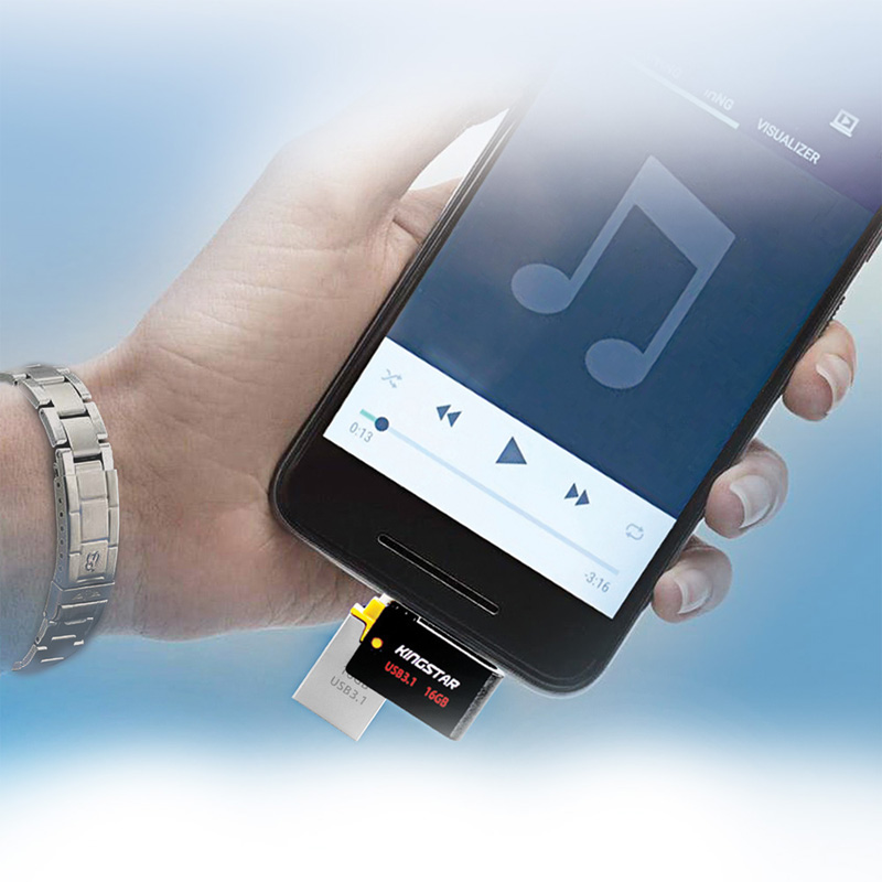 فلش کینگ استار 32 گیگا بایت KINGSTAR S30 32G USB 3.2