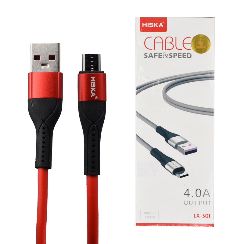 کابل شارژ میکرو HISKA LX-301 1M