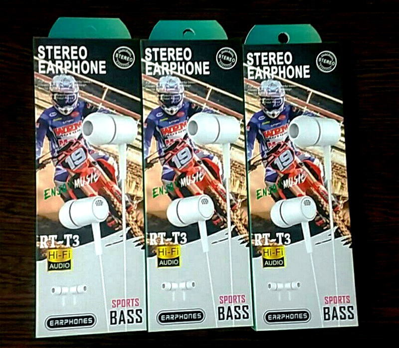 هندزفری STEREO EARPHONE RT-T3