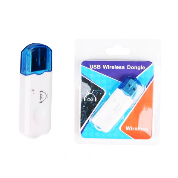 دانگل بلوتوث ماشین پلاستیکی USB WIRELESS DONGLE