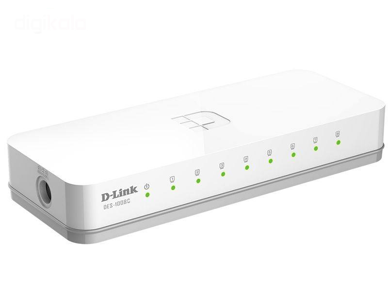 سوئیچ 8 پورت شبکه D-LINK DES-SF1008C