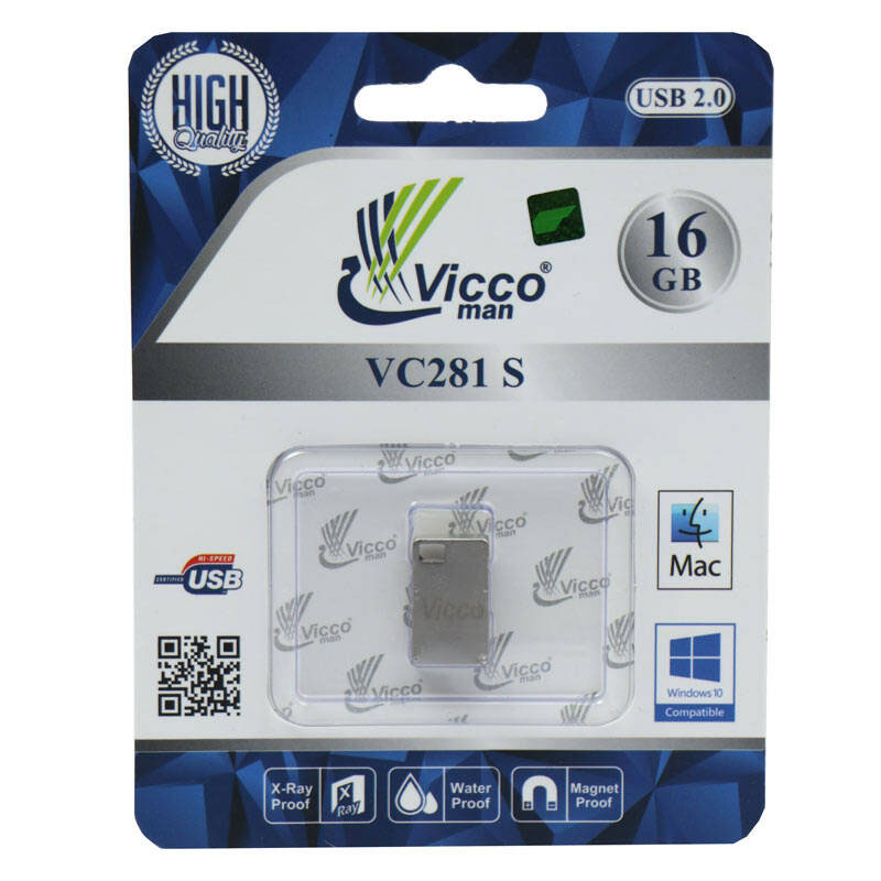 فلش ویکو 16 گیگابایت VICCO VC281S USB 2.0 16G