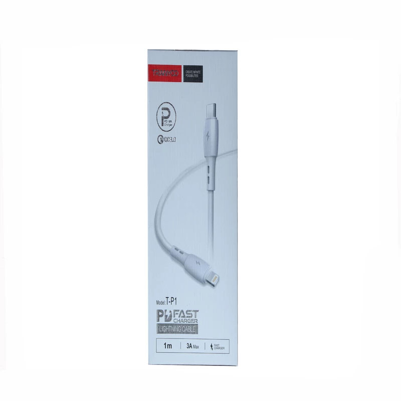 کابل شارژ TRANYOO Type-C to Lightning T-P1 20W