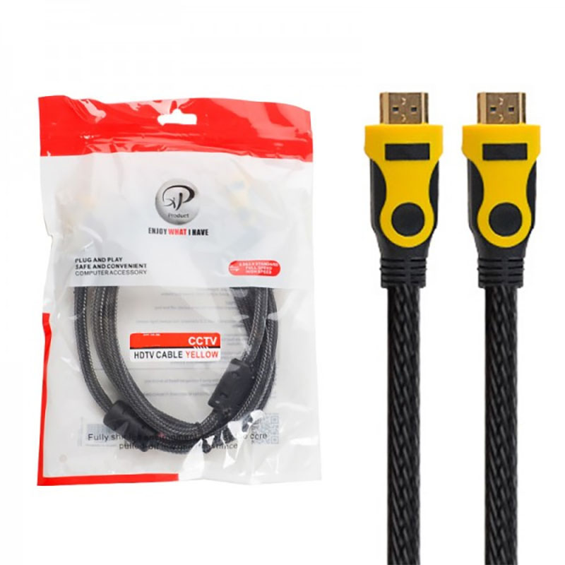 کابل HDMI اکس پی HDMI XP 1.5M - سوکت زرد