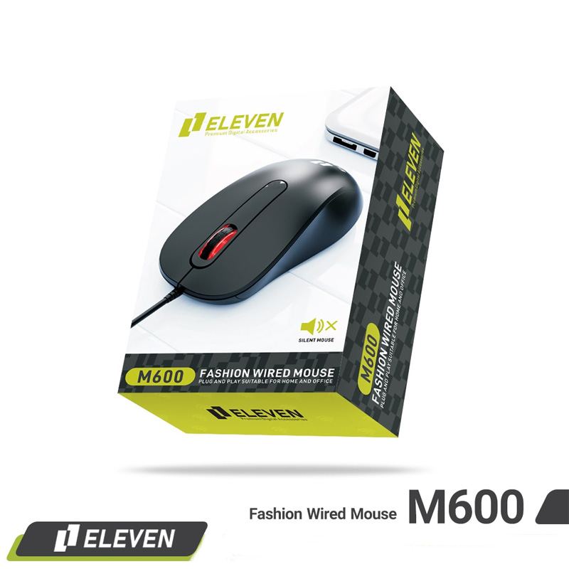 موس سیم دار الون ELEVEN M600