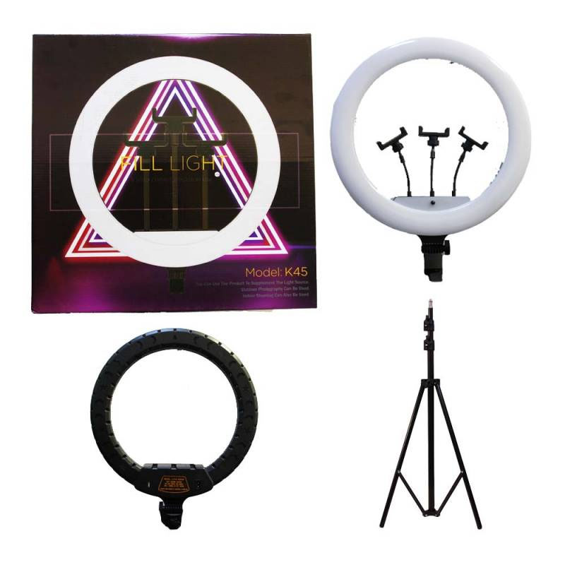 رینگ لایت "Ring Light K45 18 + پایه