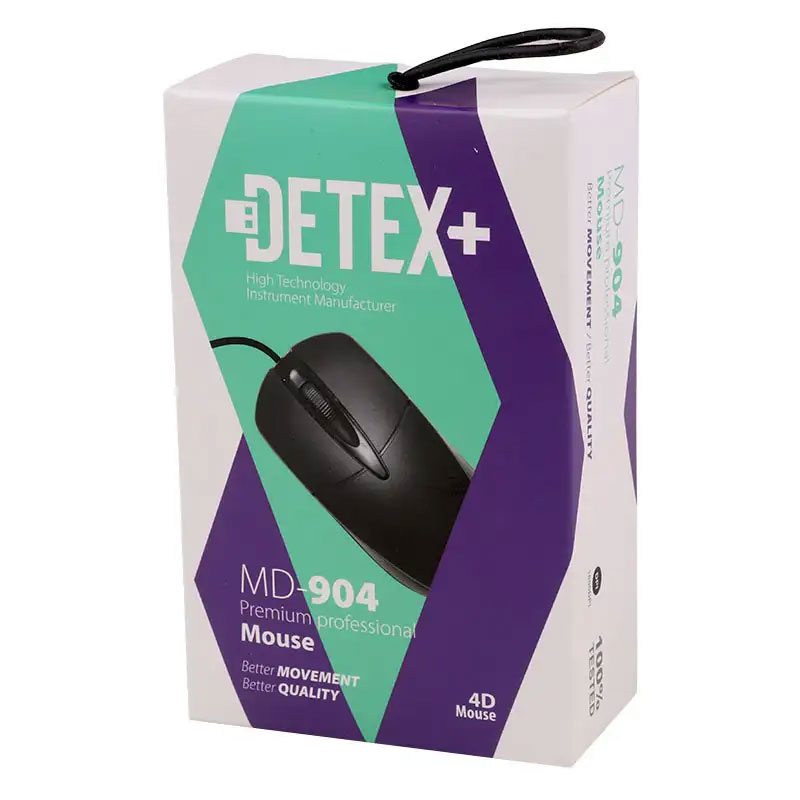 موس سیم دار DETEX MD-904
