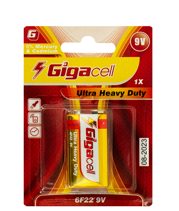 باتری کتابی GIGACELL ULTRA HEAVY DUTY