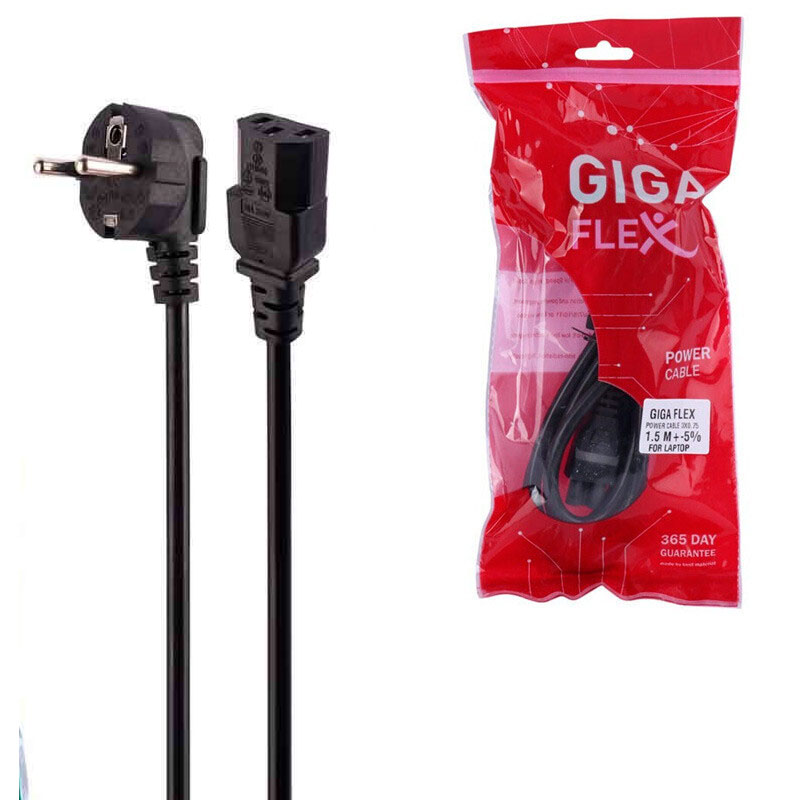 کابل برق کامپیوتر GIGA FLEX 1.5M