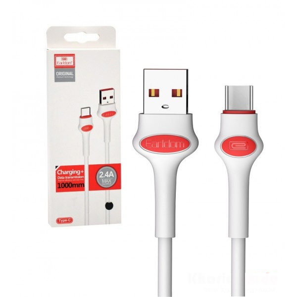 کابل شارژ EARLDOM EC-082C 1M TYPE C