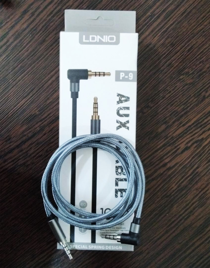 کابل صدا 1 به 1 الدینیو AUX LDNIO P-9 1M