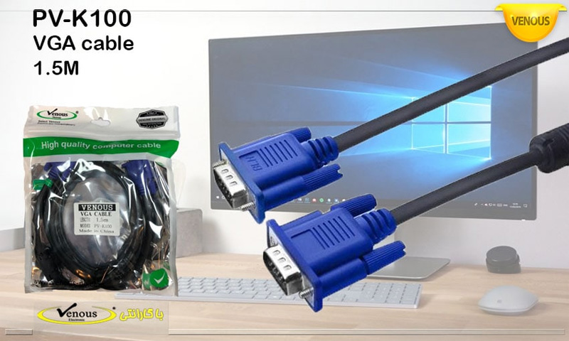 کابل VGA VENOUS PV-K100 1.5M
