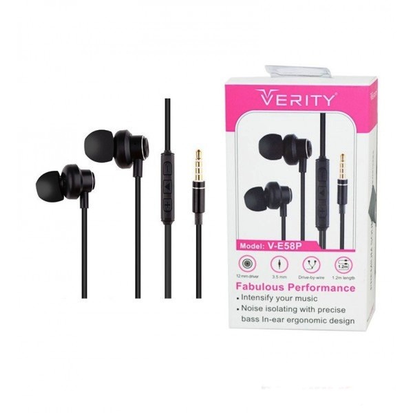 هندزفری وریتی VERITY V-E58P