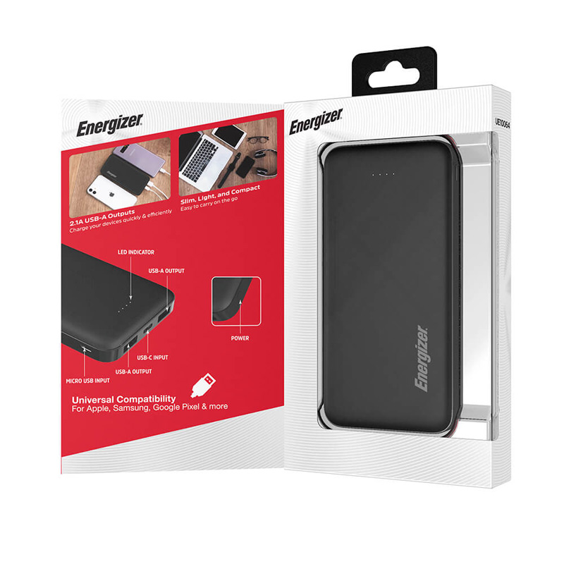 پاوربانک انرجایزر ENERGIZER UE10064 ظرفیت 10000