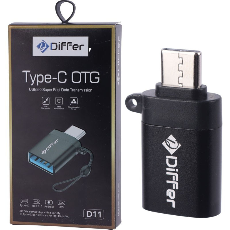 او تی جی تایپ سی TYPE C USB OTG DIFFER D11
