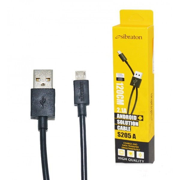 کابل شارژ میکرو سیبراتون SIBRATON S205A