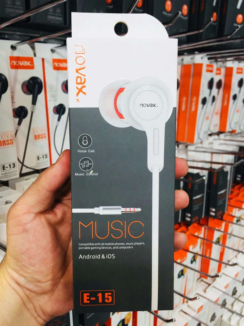 هندزفری نواکس NOVAX E-15