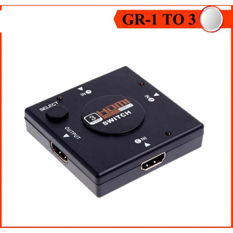 سوئیچ 1 به 3 HDMI طلقی HDMI 3D 
