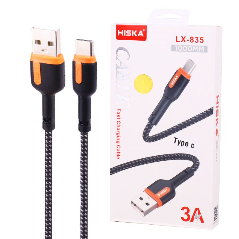 کابل شارژ HISKA LX-835 1M TYPE C