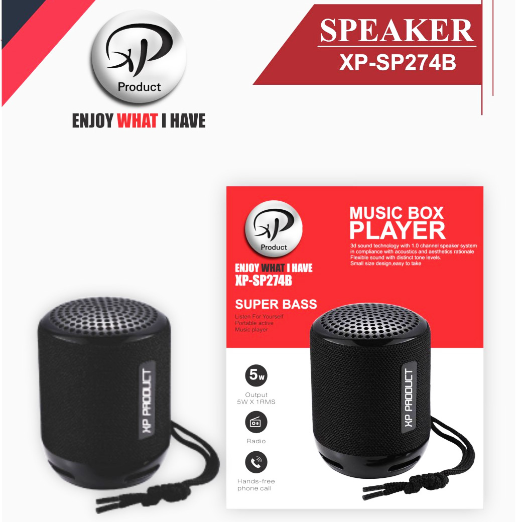 اسپیکر بلوتوثی اکس پی XP-SP274B