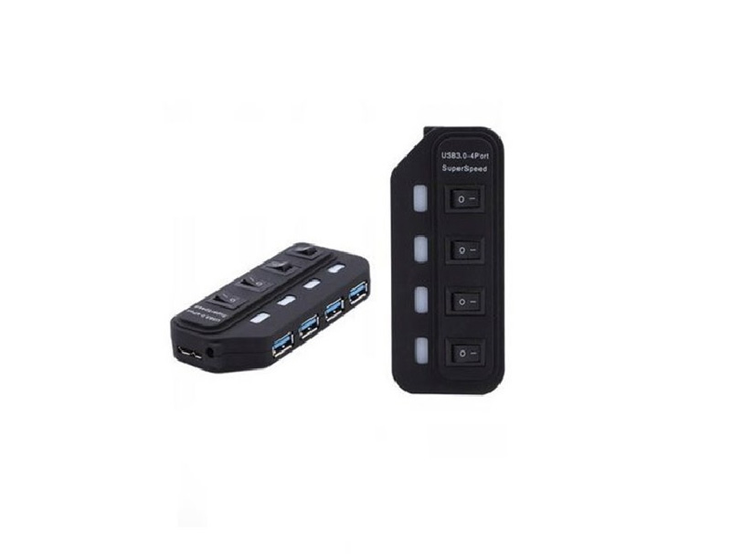 هاب 4 پورت VENTOLINK 9021 - USB 3.0 آداپتور خور