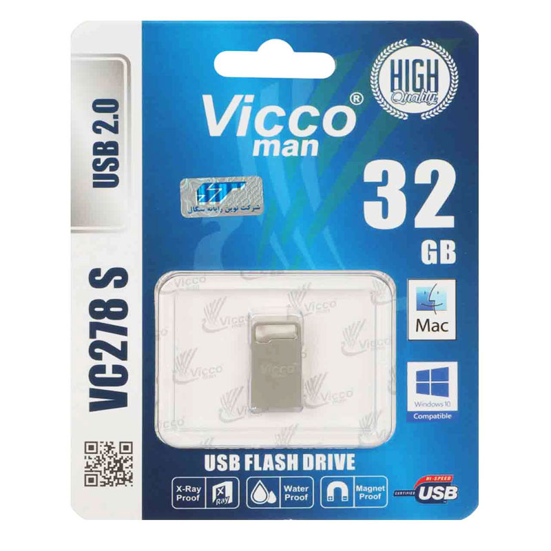 فلش ویکو 32 گیگابایت VICCO VC278S USB 2.0 32G