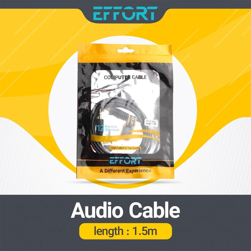 کابل صدا 1 به 1 ایفورت AUX EFFORT 1.5M
