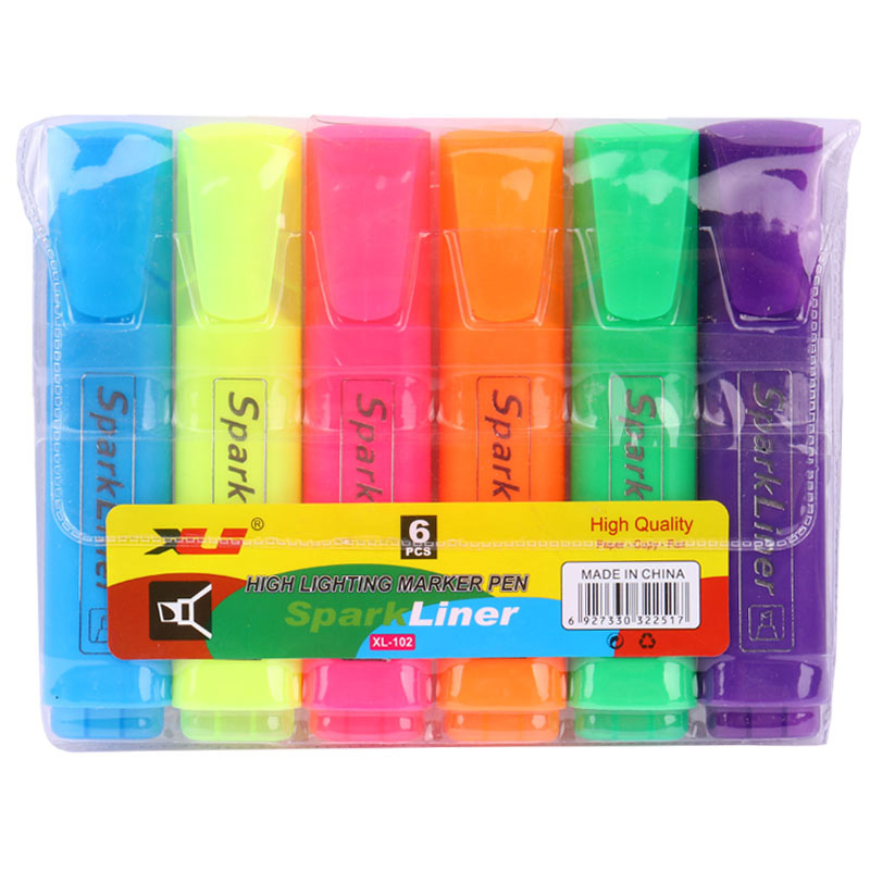 ماژیک علامت زن اسپارک لاینر Spark Liner XL-102 بسته ۶ عددی