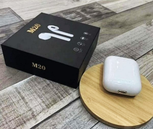 هدفون بیسیم دو گوش طرح ایرباد M20