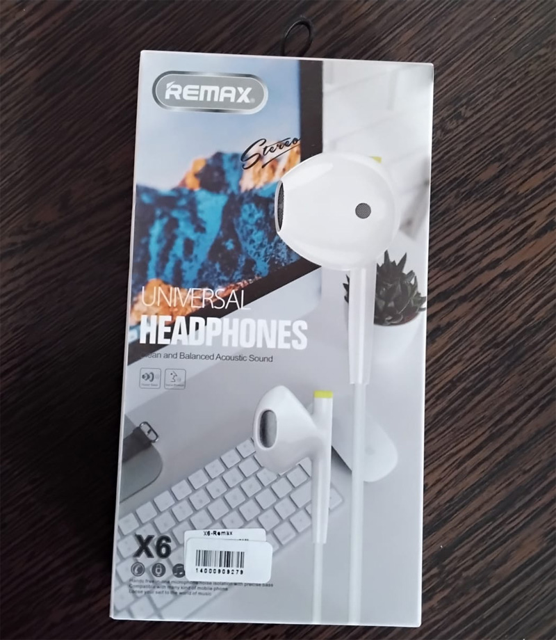 هندزفری ریمکس Remax X6