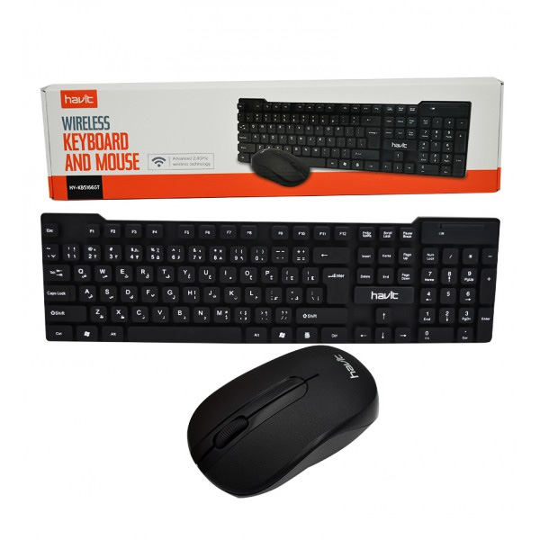 کیبرد و موس بیسیم هویت HAVIT HV-KB5166GT