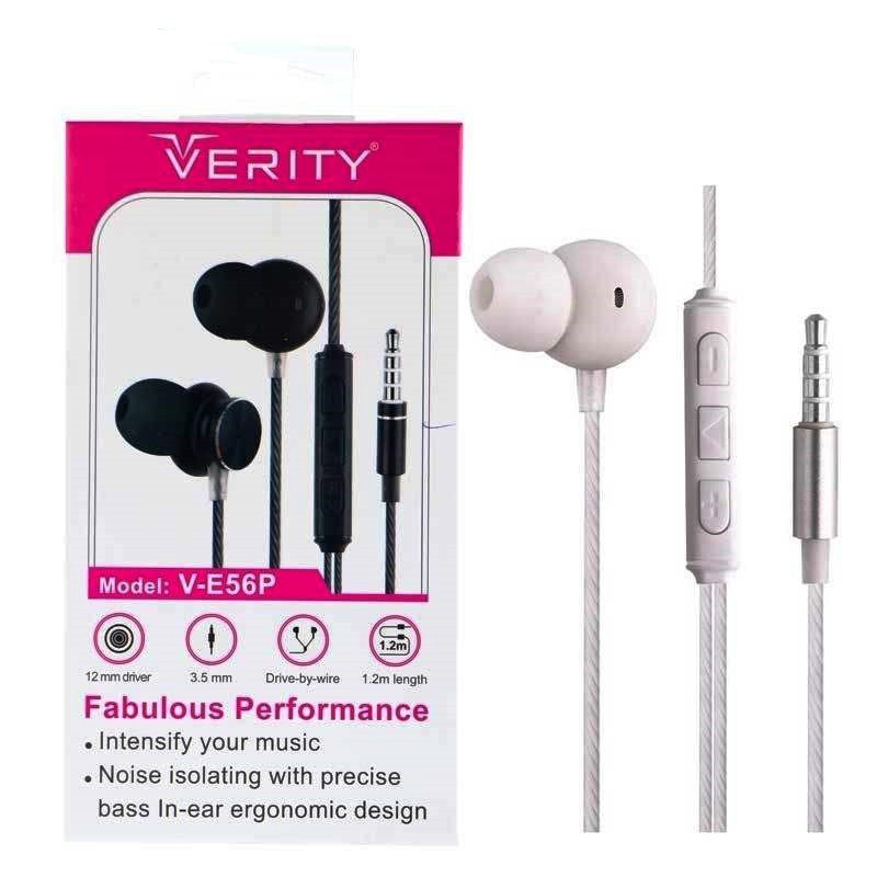 هندزفری وریتی VERITY V-E56P