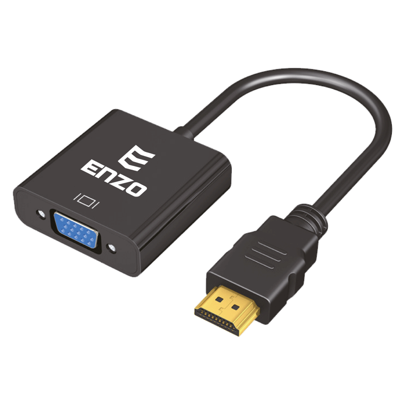 تبدیل HDMI به VGA انزو با خروجی صدا ( HDMI TO VGA HD-42)